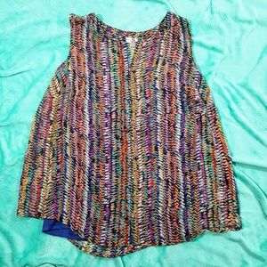 Liz Claiborne Tank Top plus size 3X